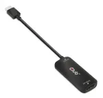 CLUB3D HDMI + Micro USB į DisplayPort&trade; 4K120Hz arba 8K30Hz M/F aktyvus adapteris
