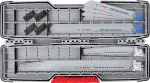 Bosch PRO Tough Box Demolition Sabre Saw Blade Rinkinys 16 vnt.