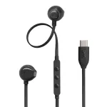 JBL Tune 305C USB-C laidiniai ausinukai su mikrofonu - juodi