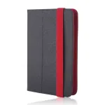 iLike Universal Case Orbi, skirta plan&scaron;etei 7&ndash;8 colių, juoda/raudona