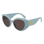 GUCCI GG0809S-004 moteri&scaron;ki akiniai nuo saulės &ndash; juodas acetatinis rėmelis, pilki lę&scaron;iai, 51 mm