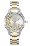 POLICE Women's Quartz Analogue Watch PEWLG2202241 34mm Silver Stainless Steel Mesh