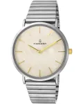 RADIANT moteri&scaron;kas laikrodis RA475203 38 mm rausvo aukso Milanese Mesh apyrankė, baltas ciferblatas