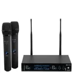 PDE Prodipe M850 DSP Duo UHF F5 &ndash; Belaidis UHF mikrofonų rinkinys su 2 rankiniais mikrofonais