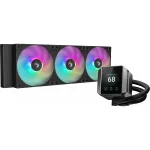 DeepCool MYSTIQUE 360 ARGB procesoriaus vandens au&scaron;intuvas 360 mm 12 cm juodas