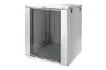 DIGITUS Professional Dynamic Basic Series DN-19 16U-6/6-EC - spinta - skirta montavimui ant sienos - pilka, RAL 7035 - 16U - 48,3 cm (19 inch)