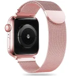 TECH-PROTECT Milanese Loop Band for Apple Watch 4 / 5 / 6 / 7 / 8 / 9 / SE (38 / 40 / 41 mm) Rose Gold