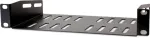 Getfort HGF-30H-WB 10-Inch 1U Fixed Shelf for Rack Cabinet, Black, 150mm Depth, 10kg Load Capacity