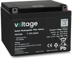 VOLTAGE AGM Akumuliatorius 12V 26Ah VE12-26 (6-9 metų tarnavimo laikas)