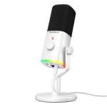 MAONO PD100X dinaminis mikrofonas (baltas) &ndash; USB-C ir XLR