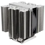 Procesoriaus au&scaron;intuvas SILVERSTONE SST-XED120S-WS, Intel LGA 4677, 4U serverio formato, sidabrinis