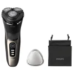 Elektrinis skustuvas Philips 3000 Series S3242/12 &ndash; 3 galvutės, rotacinis, &scaron;lapiam ir sausam skutimui, 60 min., ličio jonų