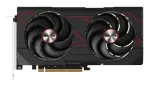 Vaizdo plok&scaron;tė Sapphire Radeon RX 9060 XT 8 GB GDDR6, 128 bit, PCIe 5.0, 3320 MHz, 2x DP + HDMI