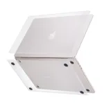 PanzerGlass ClearCase skaidrus kietas dėklas, skirtas MacBook Air 15 colių (CR60292)