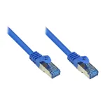 GoodConnections RNS&reg; Cat. 6A S/FTP 20 m pataisos laidas su užrakto apsauga, be halogenų, 500 MHz, mėlynas