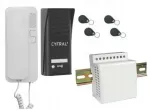 Domofon Cyfral Cosmo 1-TENANT Juodas