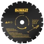 DEWALT 255 mm 24 dantų pjovimo diskas žoliapjovei, skirtas 54 V XR FlexVolt