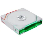 Lian Li UNI FAN TL FLEX Wireless ARGB Reverse Blade 120mm ventiliatorius - baltas
