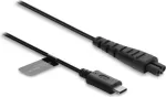 Delock USB Type-C&trade; įkrovimo laidas 5 V elektriniams skustuvams, suderinamas su Remington HC4250, MB4200, MB6850 serijomis &ndash; 1,2 m atsarginis laidas, juodas