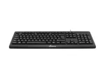 MediaRange MROS109-GR laidinė USB klaviatūra, QWERTY graiki&scaron;kas i&scaron;dėstymas, juoda, 105 klavi&scaron;ų, membraninė, 1,5 m laidas