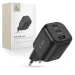 TECH-PROTECT NCA100W-GaN 3 prievadų GaN sieninis įkroviklis 100W PD 3.2 / QC3.0 juodas