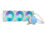 Fractal Design Radius 360 RGB AIO skysčių au&scaron;inimo sistema, 360 mm, balta
