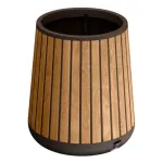 KETER Deco Conic Planter Venetian Brown gėlių vazonas