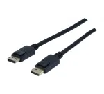 EXERTIS CONNECT DisplayPort 1.4 kabelis, 8K, DisplayPort vyri&scaron;kas-vyri&scaron;kas, juodas, 2,0 m (127022)