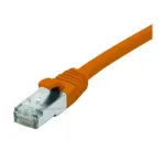 EXERTIS CONNECT Cat 6 F/UTP komutacinis kabelis, PoE, LSZH, oranžinis, 30 m 854430