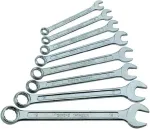 Br&uuml;der Mannesmann 8 dalių kombinuotų veržliarakčių rinkinys DIN 3113, chromo vanadžio plienas, 6-13 mm 130-08 DIN