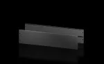 Rittal AX cokolio dengiamosios panelės, priekinė ir galinė, A 200 mm, pločiui 1000 mm, plieno lak&scaron;tas, RAL 9005, 2 vnt. (2830102)