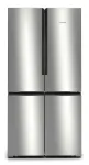 Siemens iQ300 KF96NVPEA side-by-side &scaron;aldytuvas French Door, 605 l (405 l + 200 l), sidabrinis
