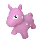 Gerardo's Toys rožinis &scaron;okuojantis žirgelis, &scaron;okinėjimo žaislas vaikams i&scaron; patvaraus PVC, iki 50 kg, balno auk&scaron;tis 28 cm, CE ir EN71