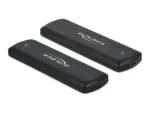 DeLOCK 42633 i&scaron;orinis SSD dėklas USB Type-C (NVMe/SATA M.2)