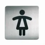 DURABLE PICTO WC Women 150x150 mm 1 vnt. 495623