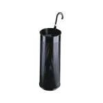 Skėčių stovas Durable, apvalus, metalinis, 28,5 L, juodas (335001)
