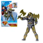 Veiksmo figūrėlė Superman Hammer of Boravia 6 colių, kino stiliaus, su 2 priedais, auksinė/pilka