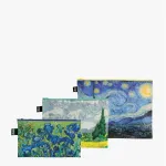 LOQI Vincent Van Gogh mai&scaron;elių rinkinys &ndash; Starry Night, Wheatfield, Irises (3 vnt.)
