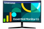 Monitorius Samsung 27 colių S36GD Full HD (1920&times;1080), VA LCD, 100 Hz, 4 ms, 1800R lenktas, HDMI ir VGA, VESA 75x75, juodas