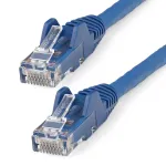 StarTech.com 10m CAT6 Ethernet kabelis LSZH &ndash; 10 Gigabit 250MHz 100W PoE RJ45 10GbE UTP tinklo laidas su apsauga nuo užkabinimo &ndash; mėlynas, CAT 6, ETL patvirtintas, 24AWG