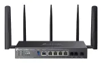 TP-Link Omada DR3650V-4G belaidis mar&scaron;rutizatorius Gigabit Ethernet dviejų juostų (2,4 GHz / 5 GHz) Juoda