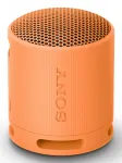 Sony SRS-XB100 - Belaidis Bluetooth garsiakalbis, ne&scaron;iojamas, atsparus vandeniui ir dulkėms IP67, 16 val. baterija, ekologi&scaron;kas, lauko ir kelionių, oranžinis
