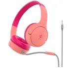 SOUNDFORM Mini antausinės laidinės ausinės rožinės vaikams