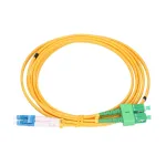 Patchcord Extralink SC/APC &ndash; LC/PC vienmodis dupleksas 9/125 &micro;m 2 mm, 1,5 m