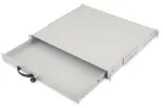 I&scaron;traukiamas stalčius klaviatūrai ir dokumentams Digitus DN-19 KEY-1U, 1U, 19 inch