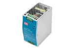 DIGITUS pramoninis maitinimo &scaron;altinis 48V DC, 240W AC-DC, metalinis korpusas, montavimui ant DIN bėgio