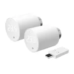 Termostatinė galvutė Shelly BLU TRV, WiFi/Bluetooth (2 vnt. su valdymo pultu)