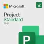 Microsoft Project Standard 2024 Online Produkto Raktas Licencija 1 Licencija Parsisiunčiama EP2-07057