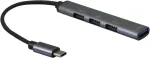 USB &scaron;akotuvas Helos 344447 Type-C 5000 Mbit/s pilkas