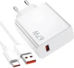 Kroviklis Xiaomi 40035 Smartphone Baltas AC Vidinis USB Type-C 1 Prievadas